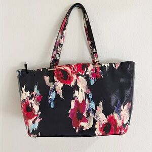 Kate Spade Floral Shoulder Bag – Blue Red White